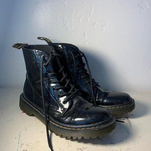 sparkly doc marten boots